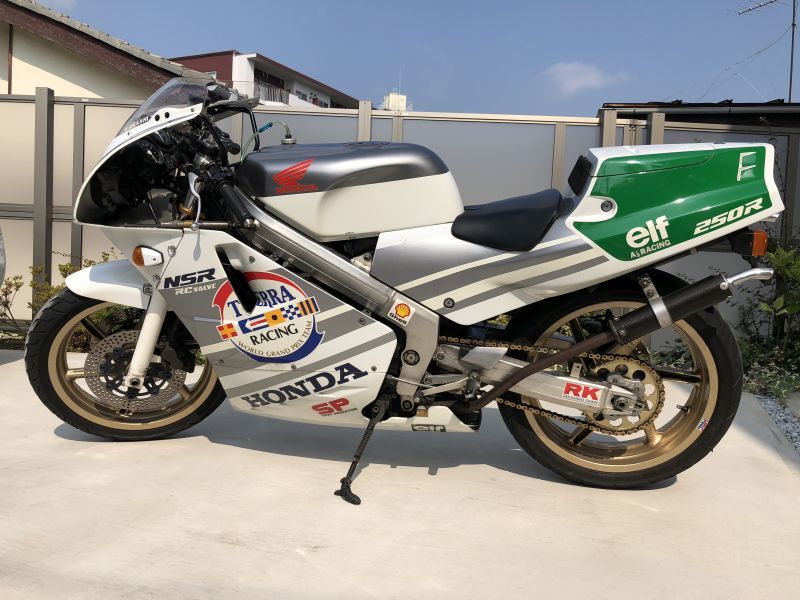 NSR250R MC18 89 SP 銀テラ 純正サイドカウル 銀テラ NSR250R 0