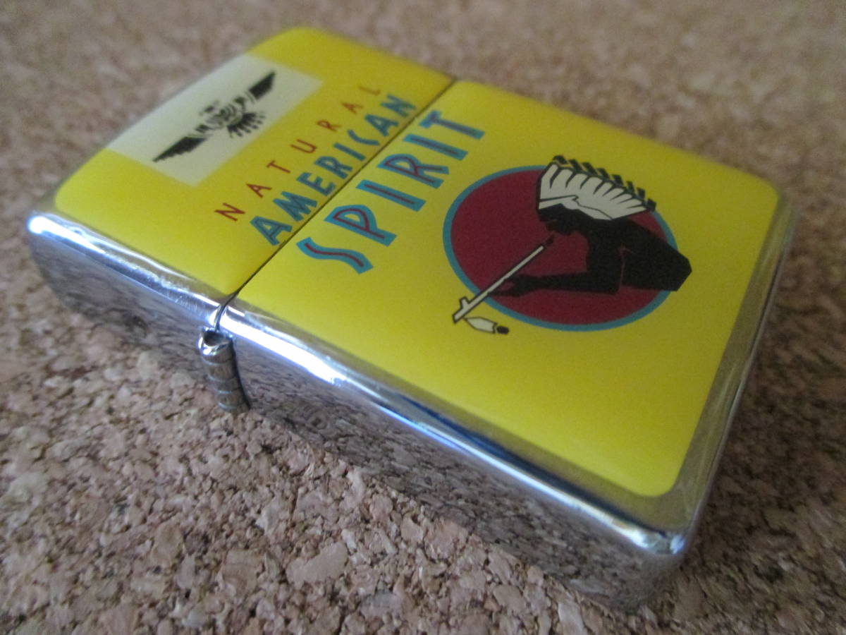 Zippo Spirit American : AMERICAN NATURAL SPIRIT Natural Mint 