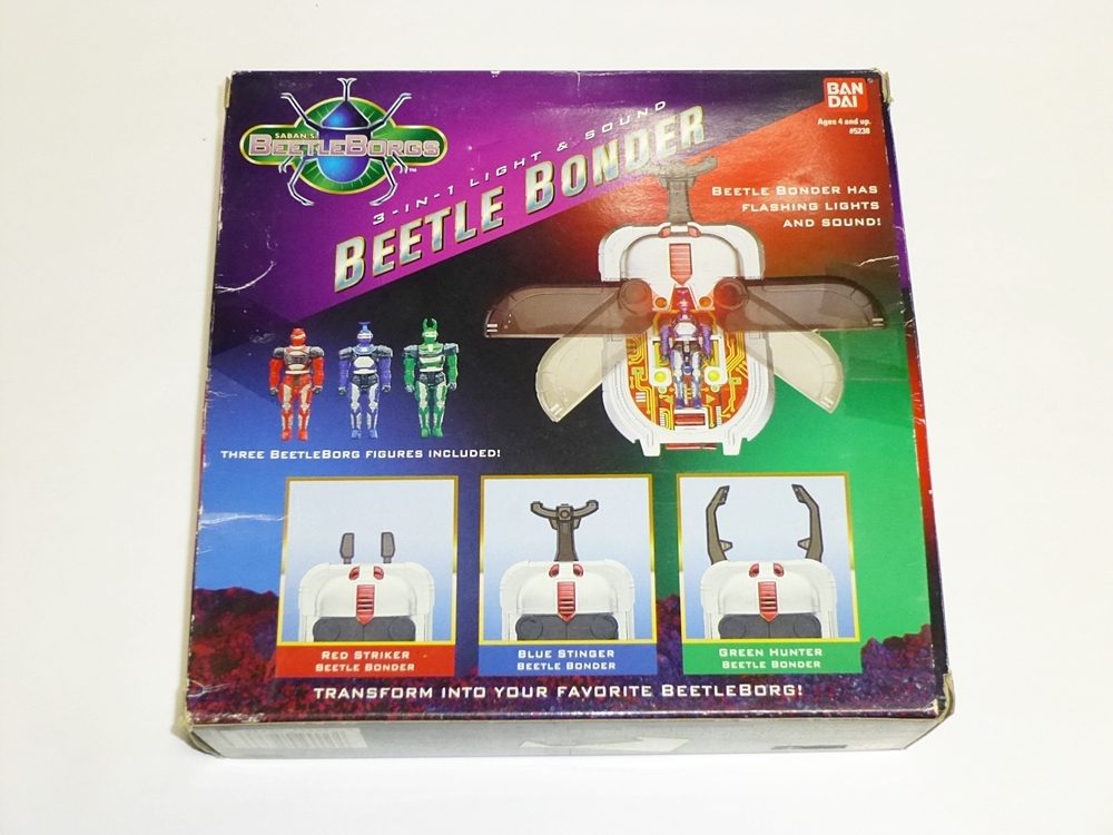 バンダイ BEETLE BORGS（重甲ビーファイター 海外版）BEETLE BONDER