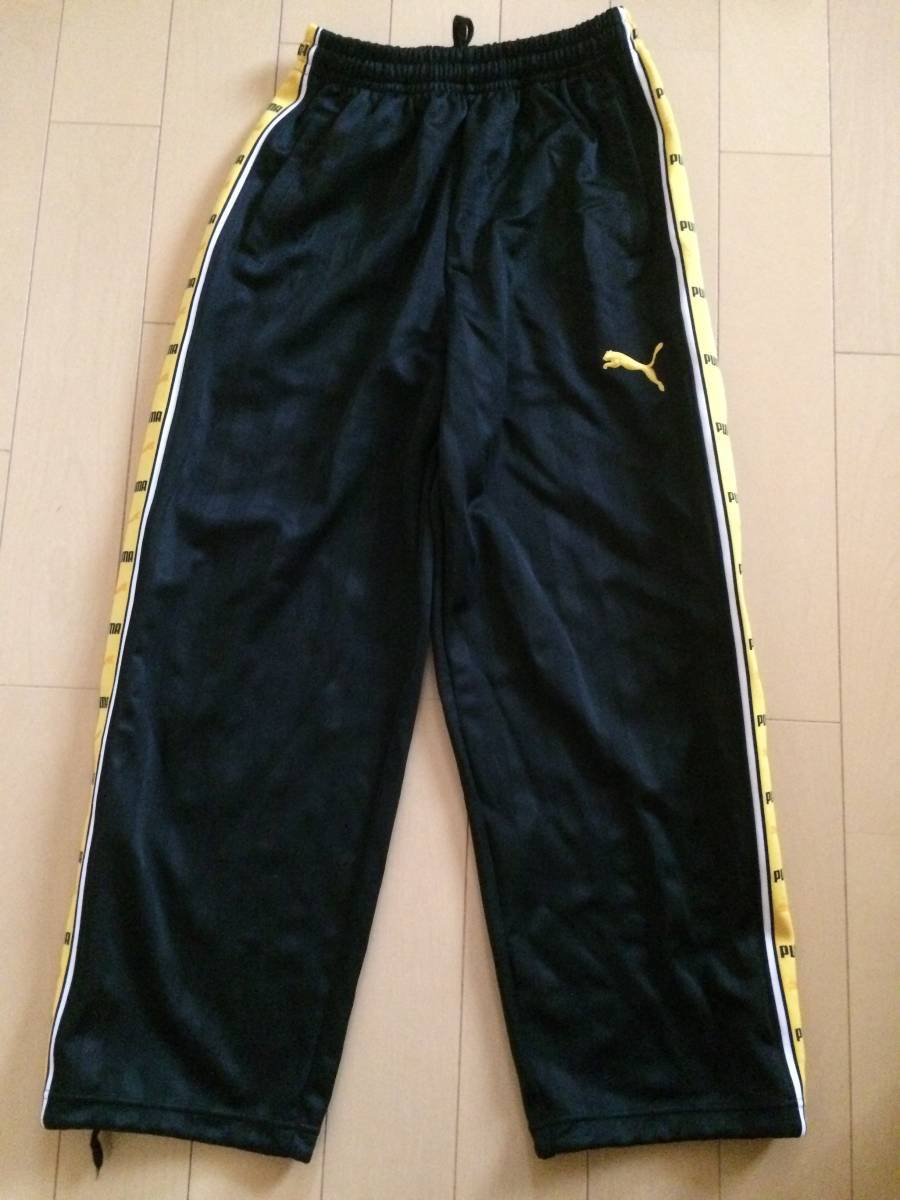 PUMA　プーマ　ジャージ上下　黒黄　美品