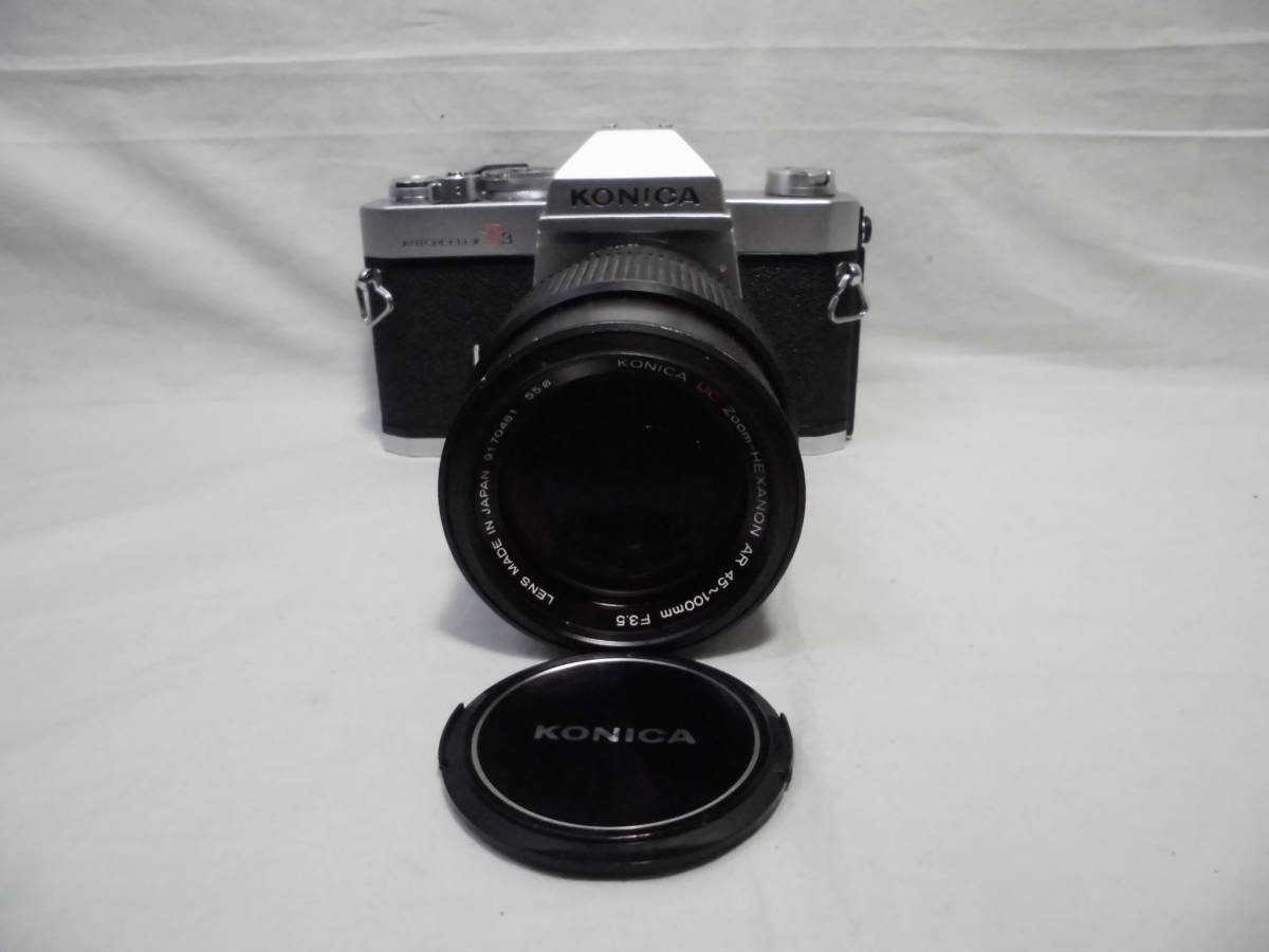 KONICA　コニカ　フィルムカメラ　T3　AUTO REFLEX　美品 KONICA AUTOREFLEX T3 フィルムカメラ カメラ 【】(コニカ) KONICA