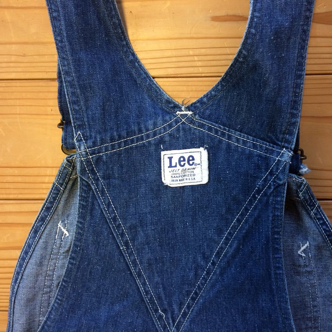 genkuu1973さん専用LEEオーバーオール70s JELT DENIM Lee Jeltデニム
