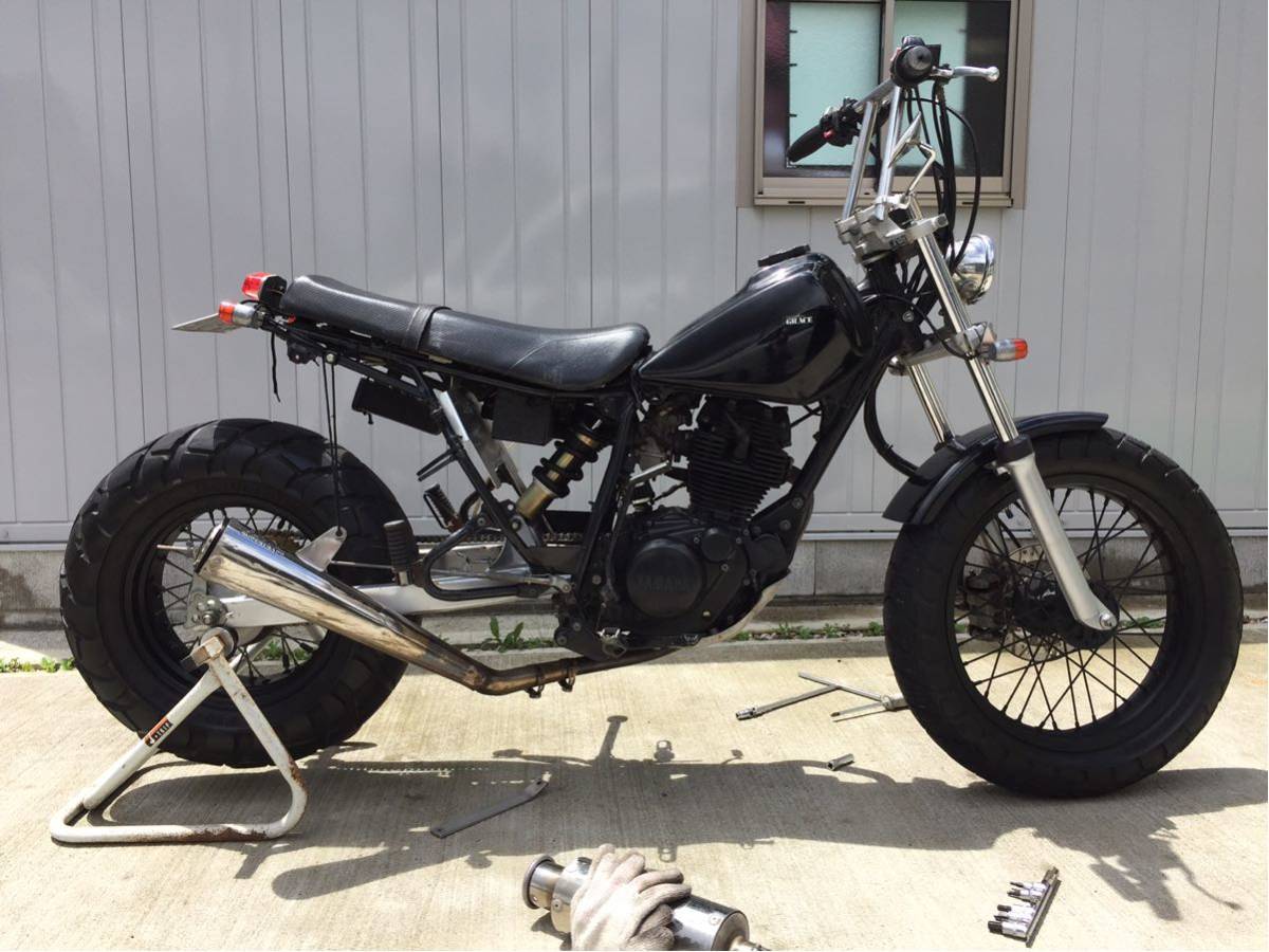 マフラーフルエキ tw アップマフラー スーパートラップ TW200 TW225 