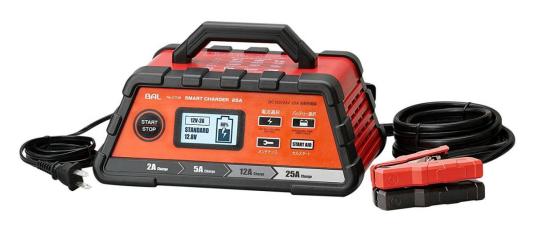 １２Ｖ．２４Ｖバッテリー充電器　２５Ａ　ＢＡＬ２７０８