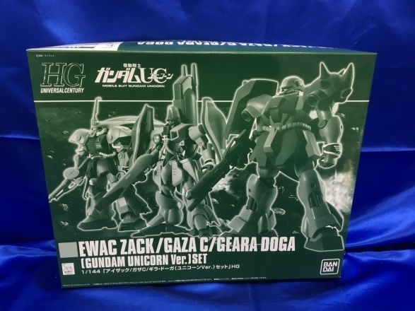 新品未開封 HGUC 1/144 アイザック ガザC ギラ・ドーガ ユニコーンVer. セット
