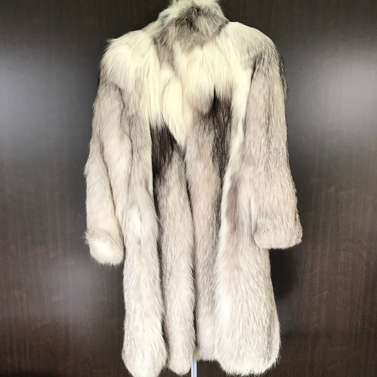 b163】 VISCARDI ビスカルディ ロング コート ミンク ファー 毛皮 高級