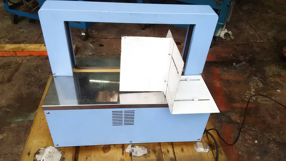◆動作品◆ニチロ工業 OB-360 帯締機 クラフトテープタイプ 単相100V 50/60Hz ストラパック アケボノ