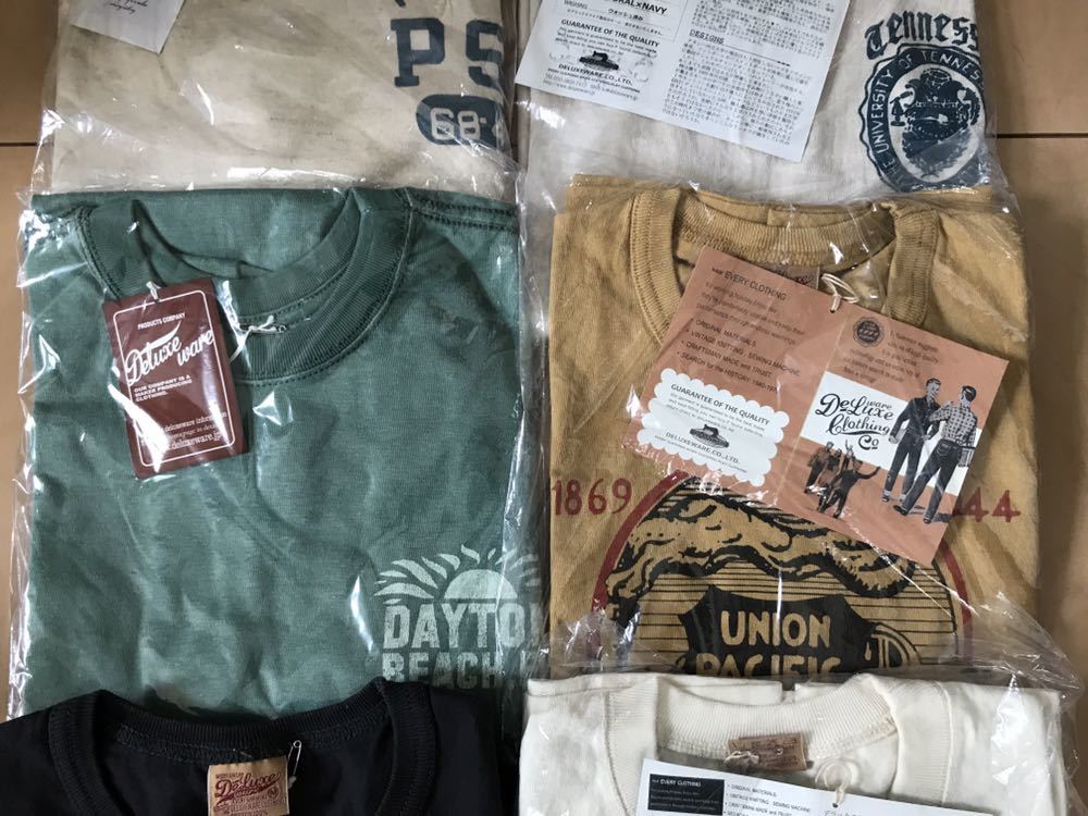 送料込み デラックスウェア 新品 Tシャツ サイズM 6枚セット アメカジ ウェアハウス マッコイ フラットヘッド