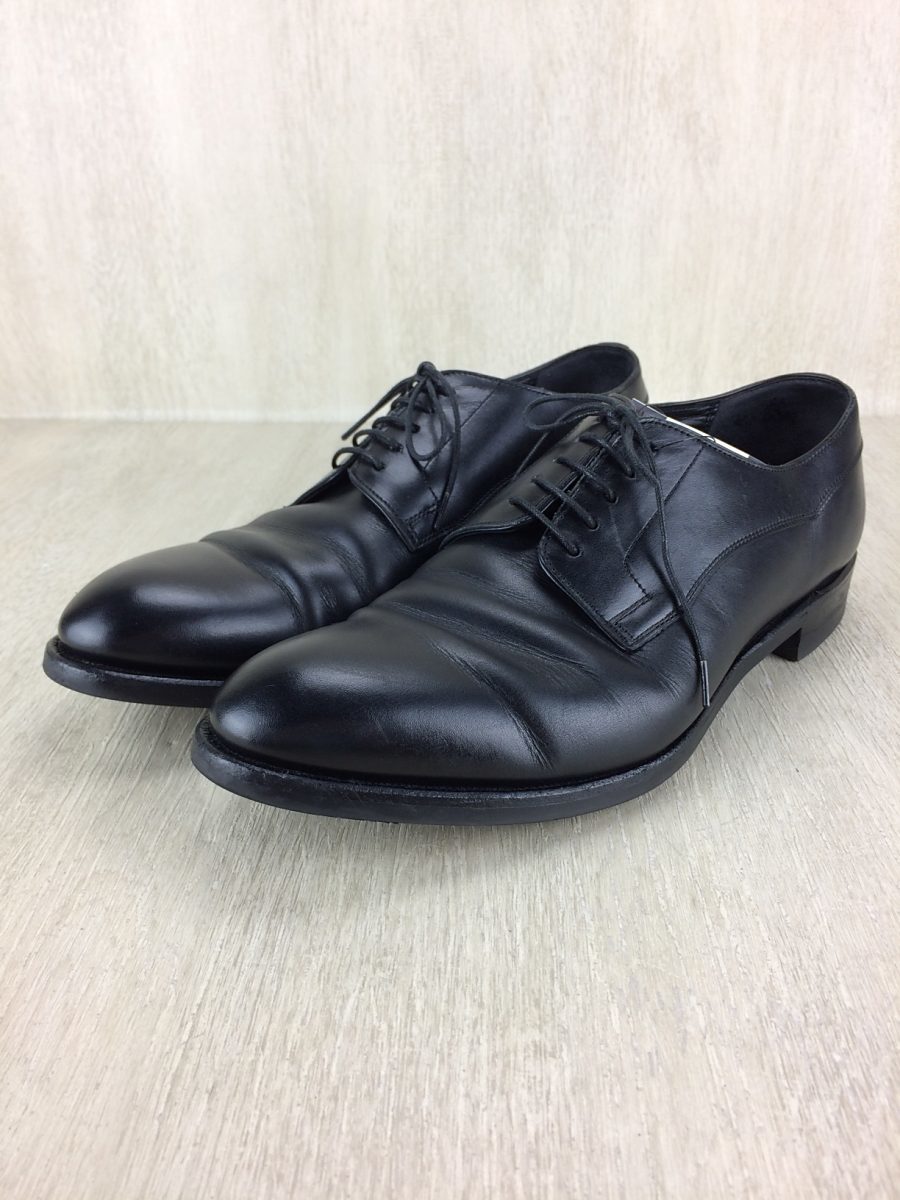 SHETLANDFOX◇ドレスシューズ/US7.5/BLK/レザー/REGAL/リーガル