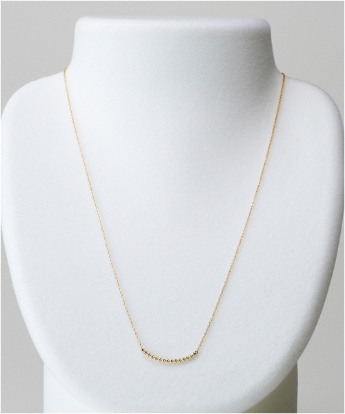 保証書 AHKAH アーカー ビリーブユーネックレス ロング Believe