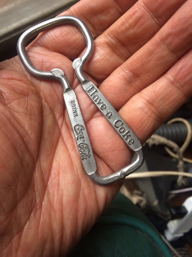 USA ビンテージ 新品 1940s 1950s コカコーラ 栓抜き coca cola bottle opener new_2