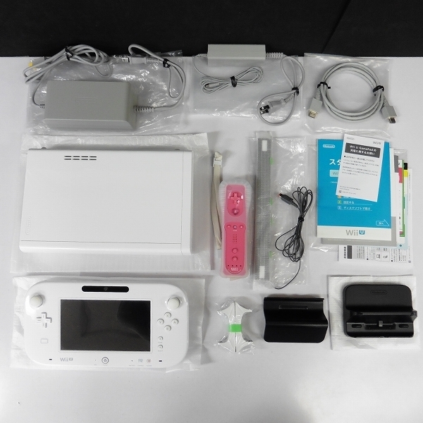 g L336u 箱説有 ニンテンドー Wii U すぐに遊べる マリオカート8 セット |