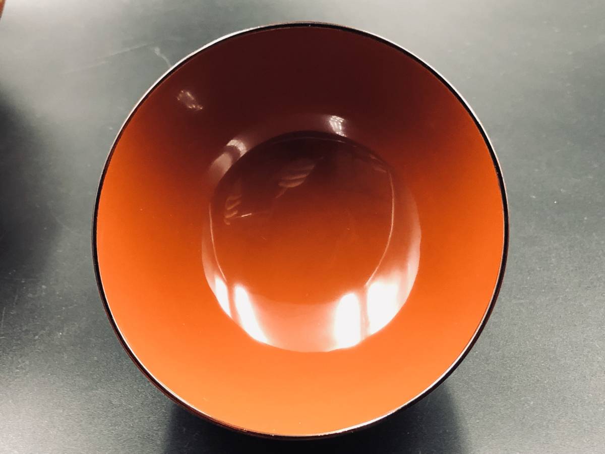 ☆ 平安 象彦 蒔絵 吸物椀 5客セット 共箱 お椀 蓋椀 ☆ xvpbvx