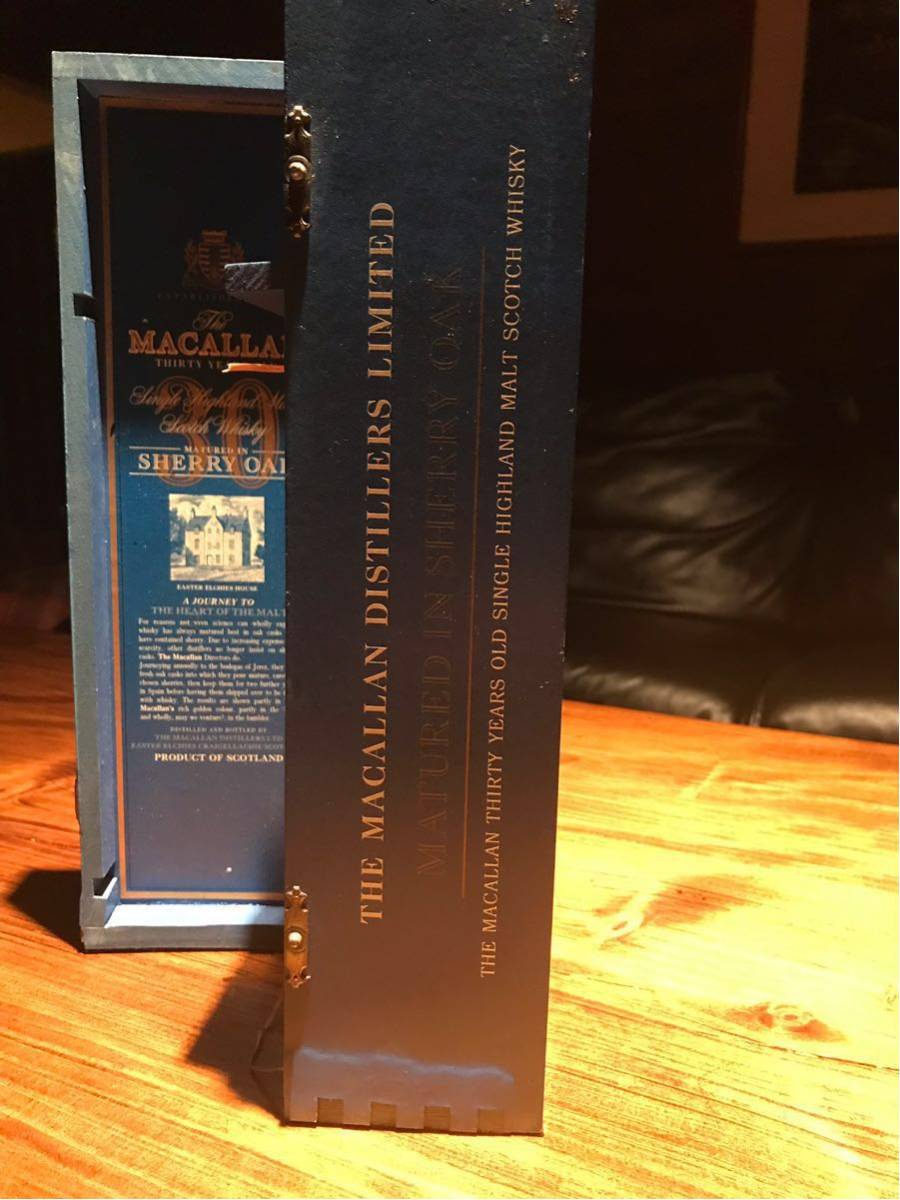 The Macallan 30Years Old 30年空瓶25年空箱 マッカラン30年箱