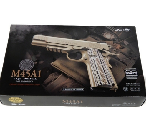 未使用 東京マルイ M45A1 CQBピストル ガスガン ブローバック K3783333