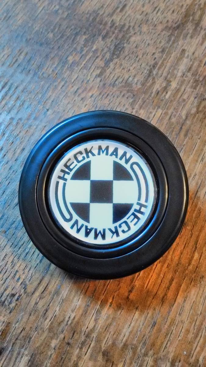 チェックマン ホーンボタン 当時物 チェックマン CHECKMAN ホーンボタン パーツ レザー