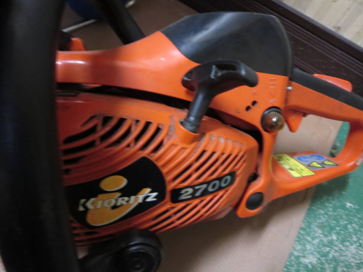 中古　動作未確認　ジャンク　共立　チェーンソー　CSE2700