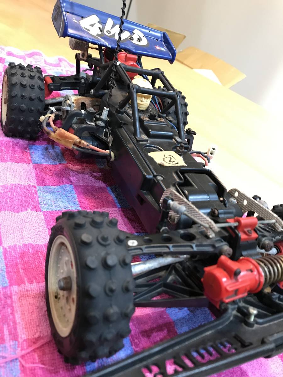 K*i様 TAMIYA HOT SHOT 4WD ラジコンカー　ジャンク品 ☆タミヤ ラジコン ホットショット 動作不明ジャンク☆TAMIYA HOT SHOT