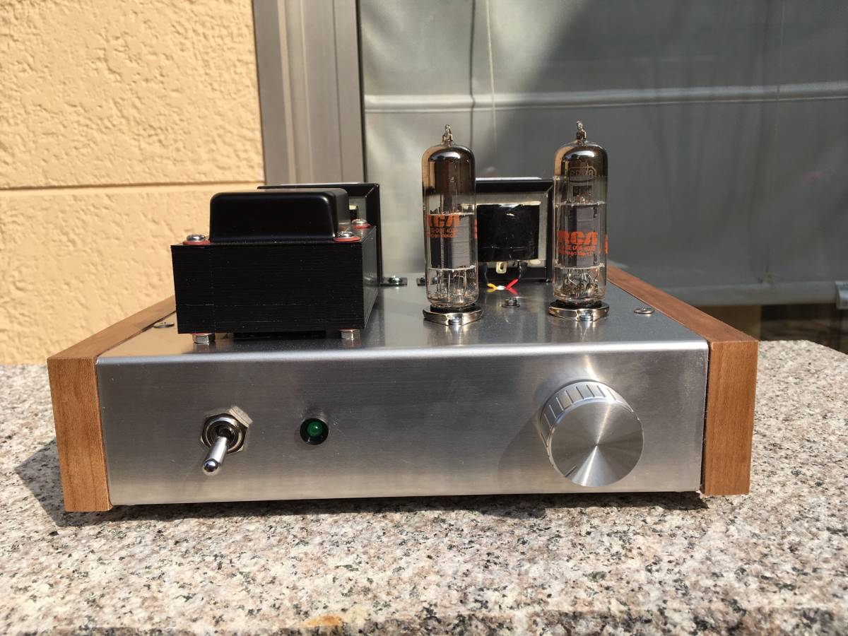 6BM8 Super triode connection Ver.1 single ended. stereo power