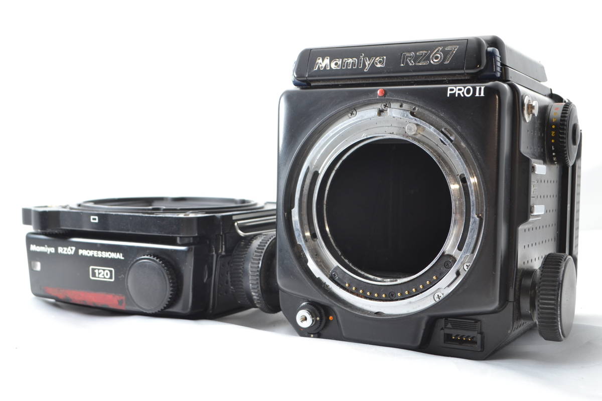 RZ67 Mamiya Pro 0 II ⁄ マミヤ Camera Back f2.8 W 110mm Lens Moon Blue