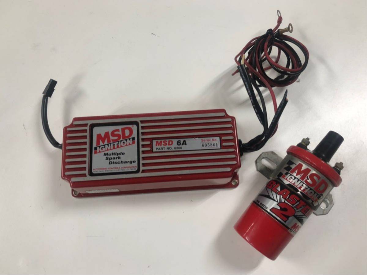 MSD 6A 点火装置 & ブラスター2 コイル