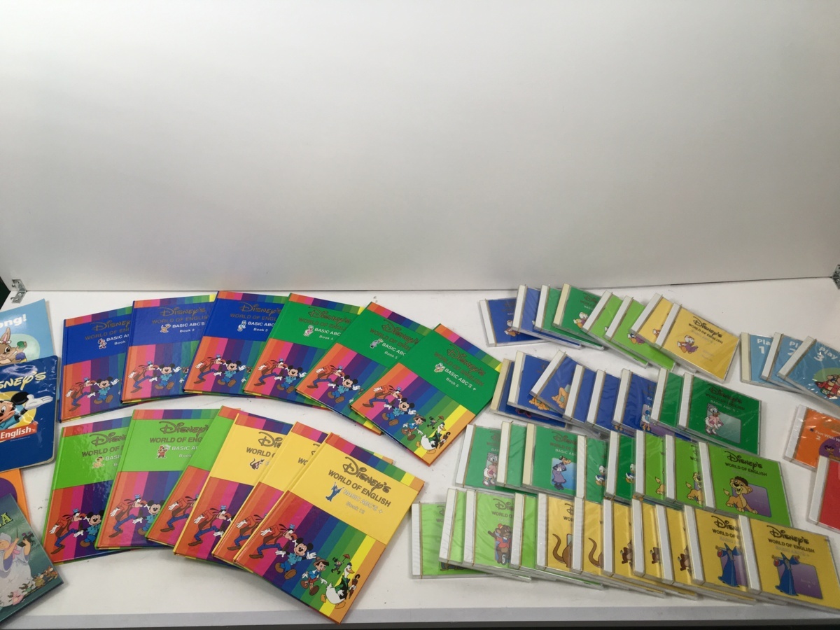 English World Disney of DWE | and world ディズニー Book セット 
