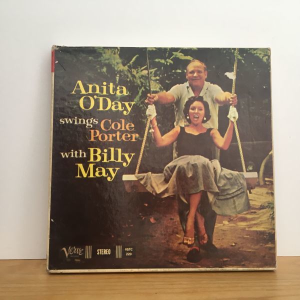 オープンリールテープ☆ANITA O'DAY / SWINGS COLE PORTER WITH BILLY MAY/ VSTC-220☆7 1/2IPS /4トラック/JAZZ/アニタ・オデイ
