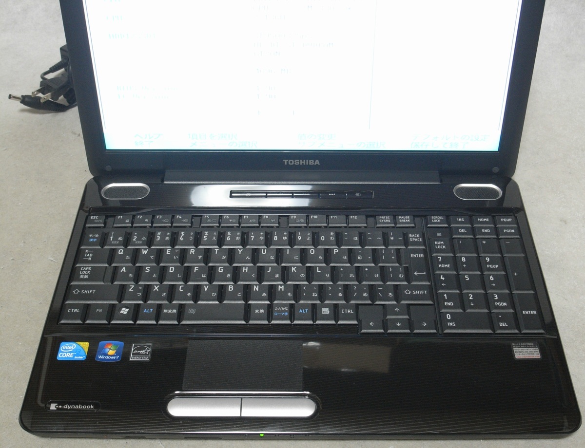 【1106】東芝dynabook EX/56MBL i3 XP office B9570 東芝 dynabook EX/56LBLKS PAEX56LLFBLKS / Core i3-330M 4GB