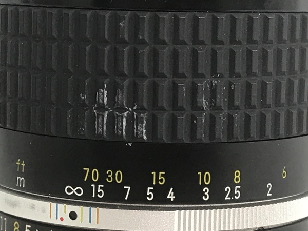 ジャンク Nikon Ai-s NIKKOR 105mm 1:2.5 カメラ レンズ 趣味 撮影