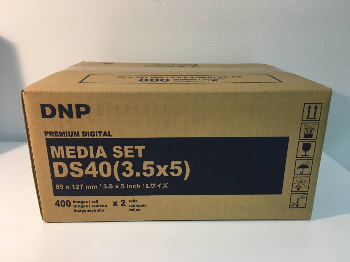 Ds40 Ink DNP 昇華型 デジタルフォト プリンター DS-40用 インクリボン L版ペーパー800枚 セット メディアセット DS40-L デッド ...
