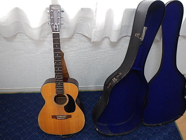 Greg Bennett OM-8CE 中古 鳴ります。 単板トップ&ローズウッド 綺麗