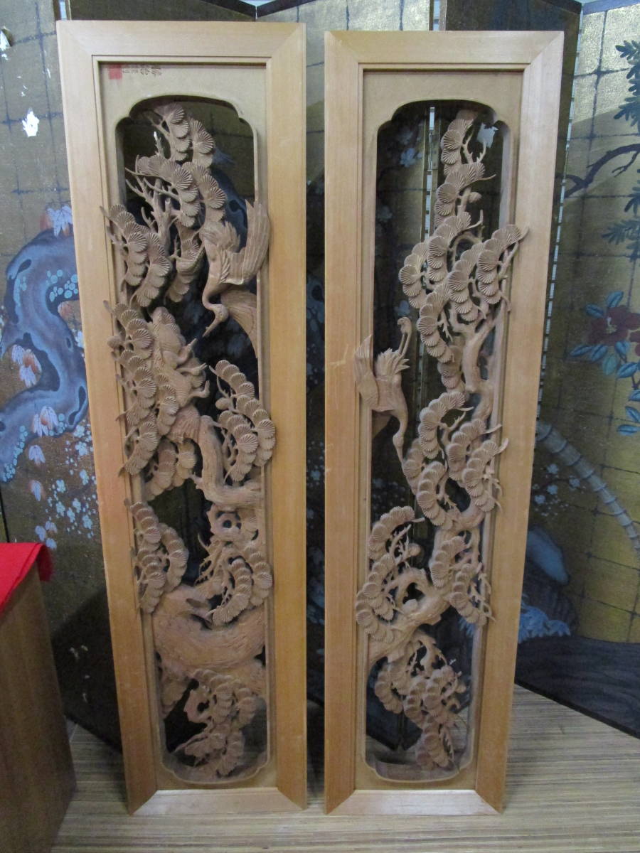 建具 ◇欄間 H04-0228 中古品 らんま 古民具 和室 日本家屋 約170