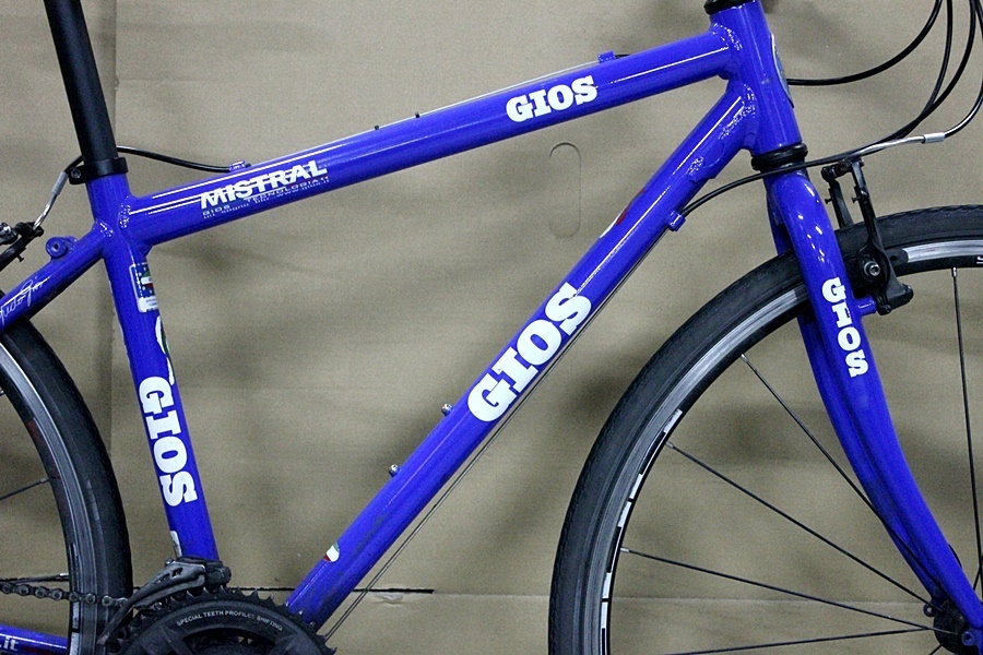 【現状販売特価品】1円～ 入札 ジオス GIOS ミストラル MISTRAL 2016年モデル アルミ クロスバイク 430サイズ ブルー