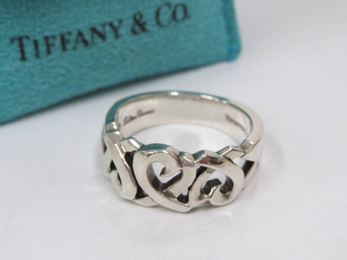 TIFFANY&Co. ティファニー ラビング ハート シルバーネックレス SV925