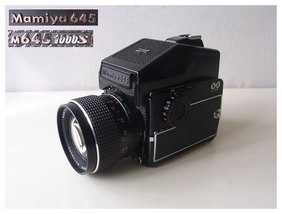 M645 C Mamiya 1000S マミヤ MAMIYA-SEKOR 55mm f2.8 MAMIYA SEKOR
