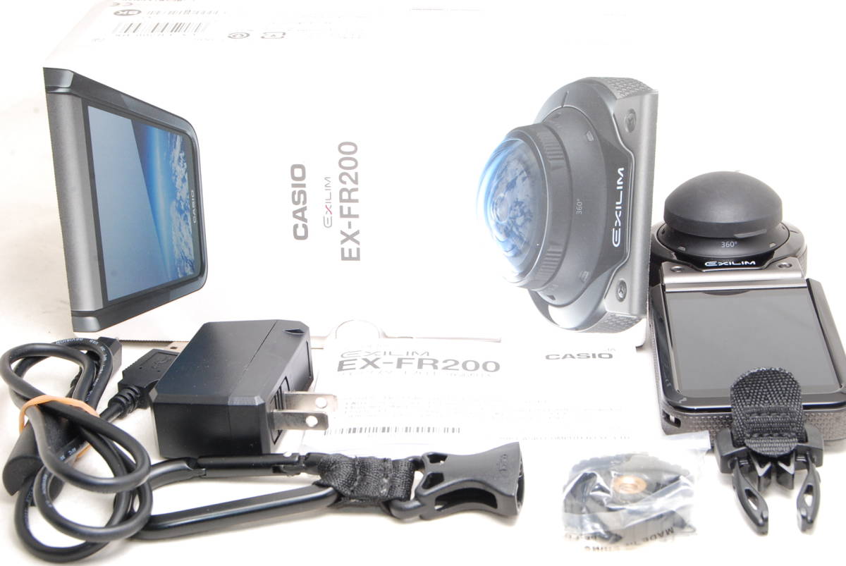 CASIO デジタルカメラ EX-FR200 STYLE EXILIM EX-FR200BK LIFE カメラ 