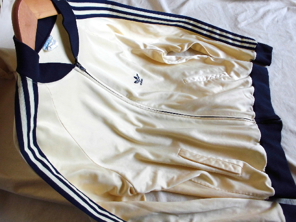XL☆アディダスadidas☆ATPビンテージ ジャージ ジャケット黄×紺《usa
