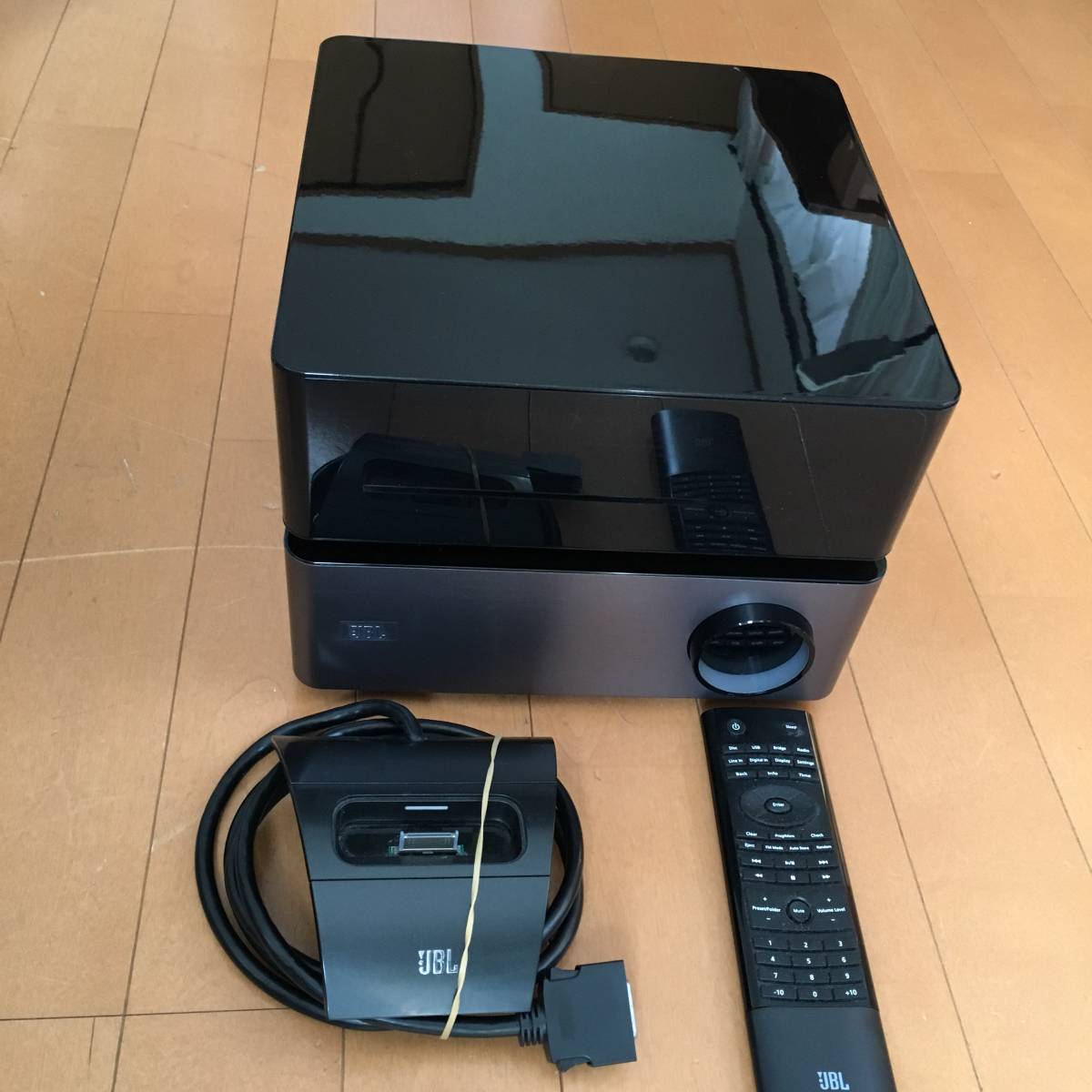 JBL SAS100 システムコンポ SP SAS 0 ジャンクJBL リモコン付き