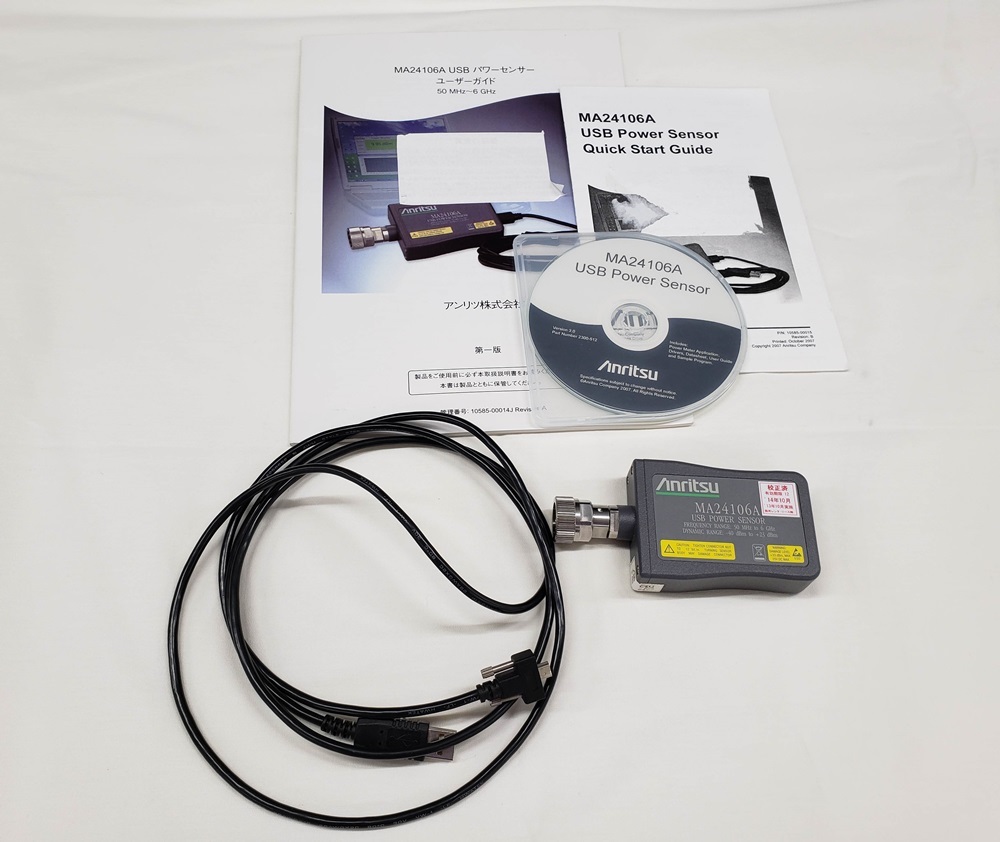 Anritsu MA24106A Power USB Sensor | - eBay True RMS GHz 0 1 MHz