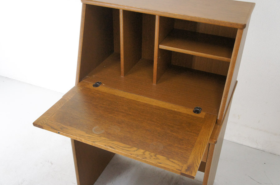 ☆HAMAMOTO 浜本工芸☆楢 ナラ材 ライティングデスク 幅65cm☆書斎机 勉強