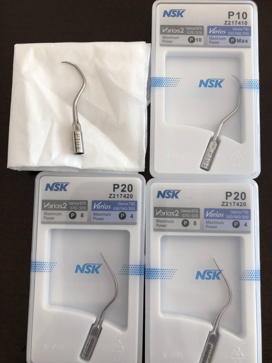 歯科 NSK ナカニシ バリオスチップP10 P20 超音波スケーラー用チップ