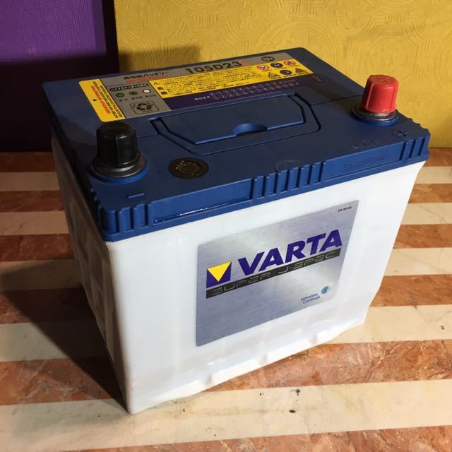 VARTA MF BATTERY 105D23L バルタ カーバッテリー cca590 No.0321 ☆不要バッテリー回収無料☆