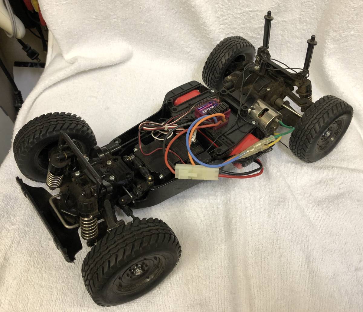 TAMIYA M1025 HUMMER タミヤ ハマー ラジコン ジャンク品です。