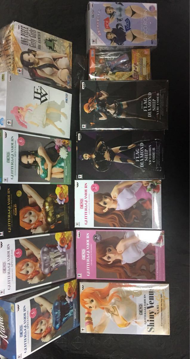 ワンピース フィギュア まとめ Glitter Glamours Flag Diamond Ship Glitter Brave Lew ハンコック ナミ ロビン 他 検 One Piece 美少女 One Piece 売買されたオークション情報 Yahooの商品情報をアーカイブ公開 オークファン Aucfan Com