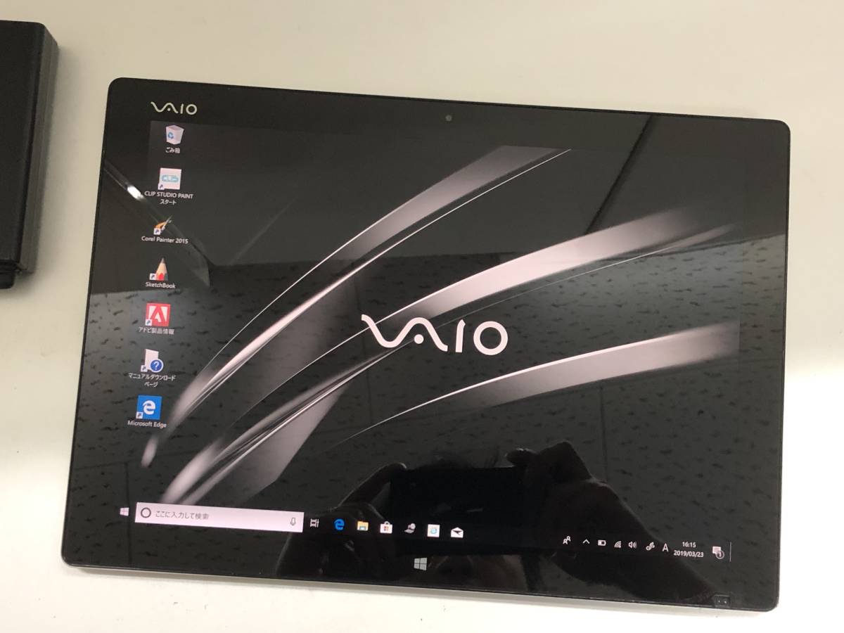 VAIO Z Canvas VJZ12A1 i7/16GB/SSD512GB×2 This Windows tablet is