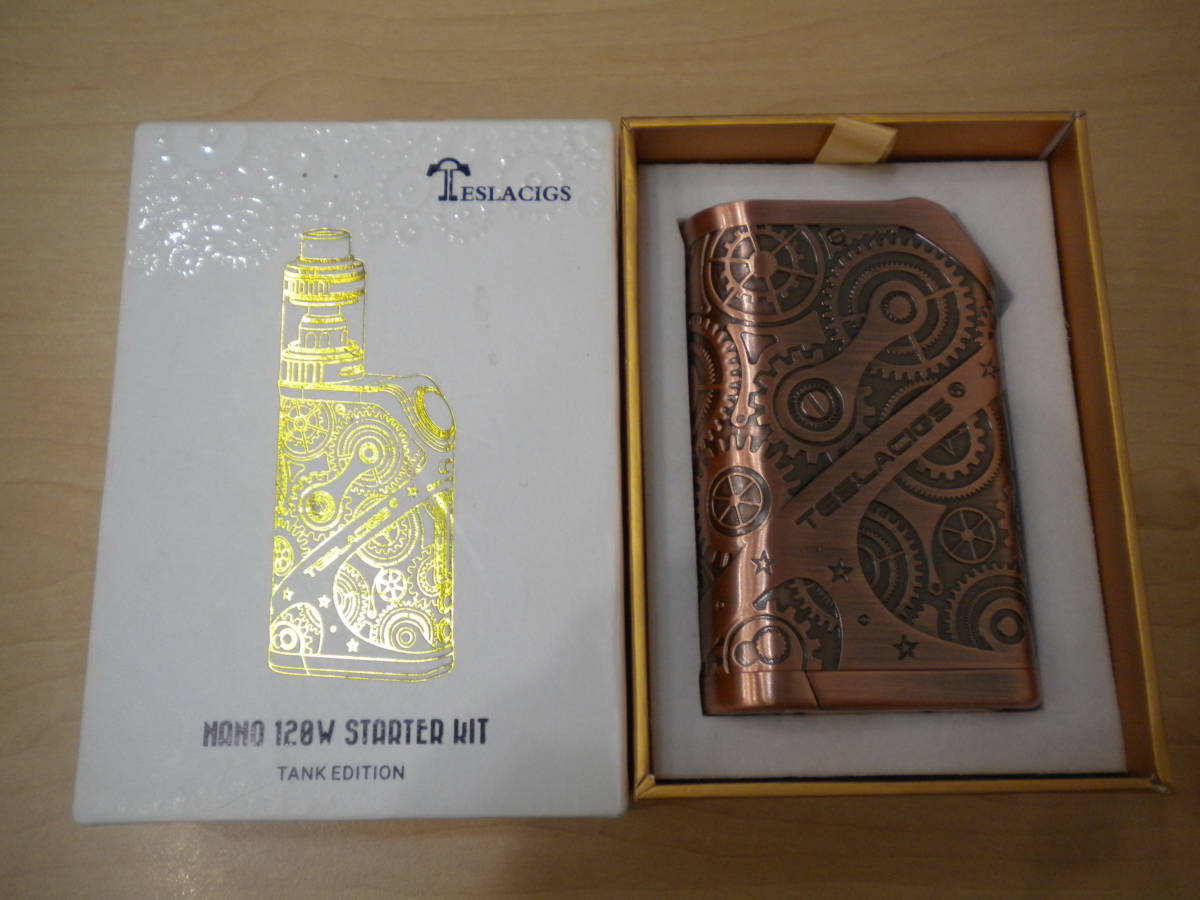 【高品質，お買い得】 1123 電子タバコ TESLACIGS テスラシグズ STEAM PUNK NANO 120W STARTER KIT(その他)｜売買されたオークション情報、yahooの商品情報をアーカイブ公開 - オークファン その他