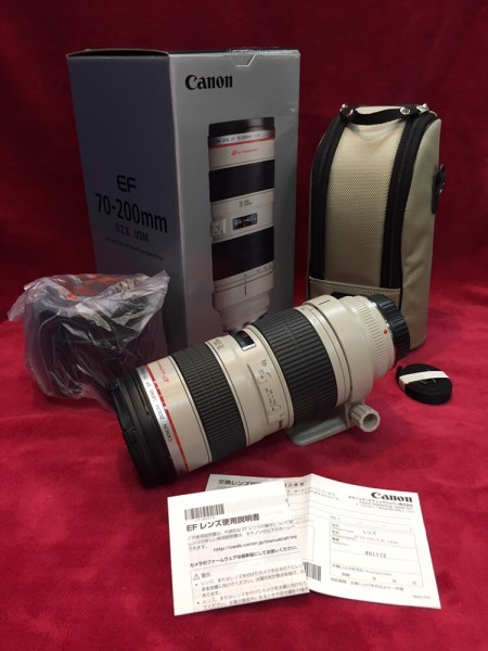 Canon 70-200mm EF f⁄2.8L USM IS Lens III : com Telephoto Zoom for