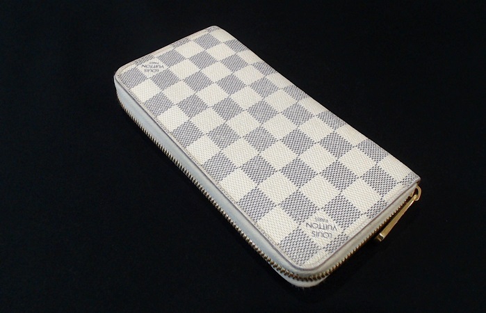 ①☆良品☆ダミエアズール♪ジッピーウォレット ルイヴィトン アズール ダミエ LOUIS VUITTON ジッピー ジッピー