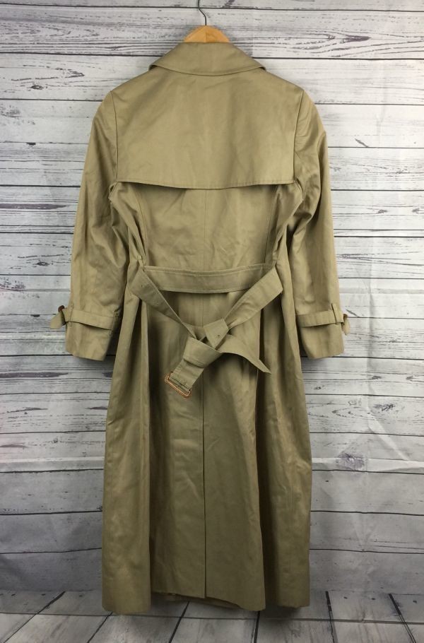 BURBERRY 腰ベルト コットン トレンチコート カーキ メンズ BURBERRY