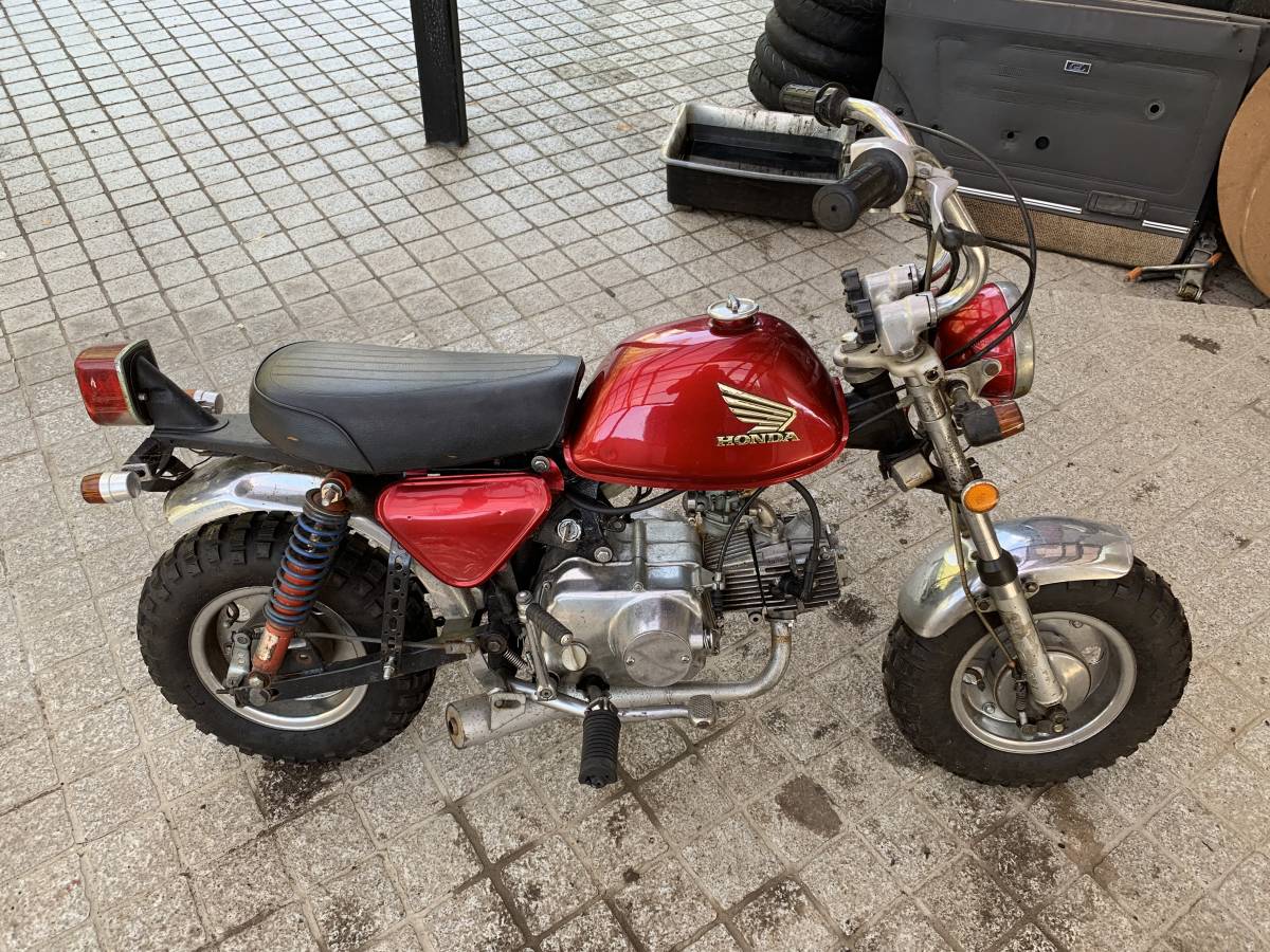 早矢仕 モンキー ゴリラ AB27 Z50J 乗り物館 4L 6V カヤバ 当時物 (検 